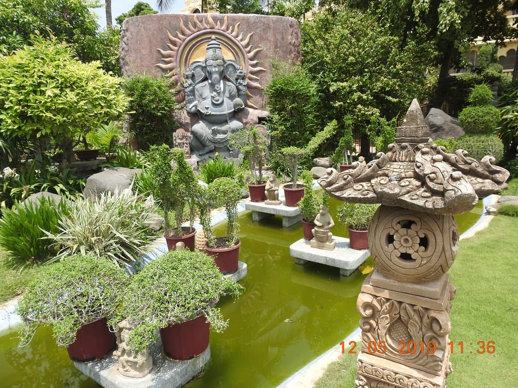 Inside Kishkindha Molika Bonsai Garden