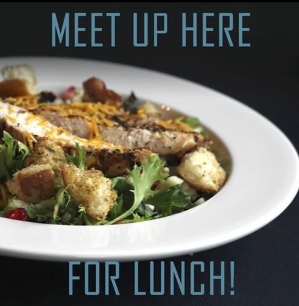 Open for lunch!