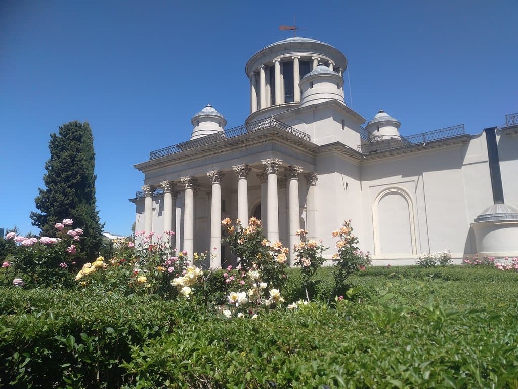 Fachada de uno de los edificios visitados