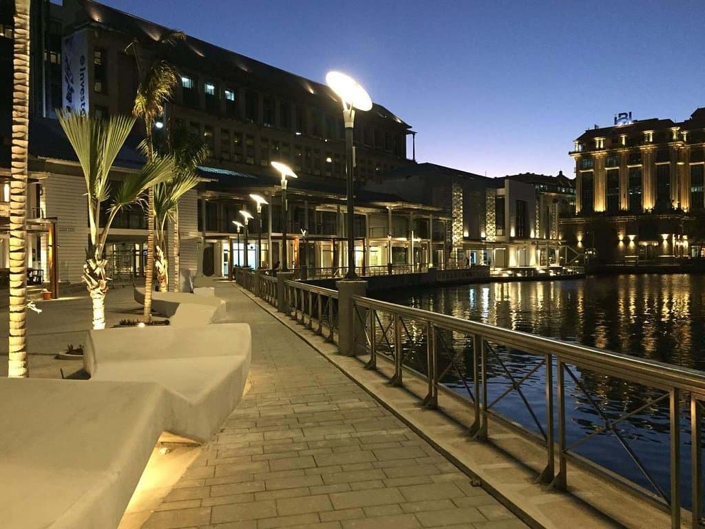 Renovated Structures at Port Louis Waterfront by Landscope Mauritius