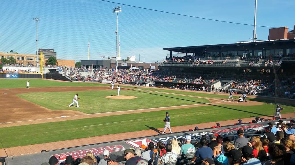 3rd base side seats