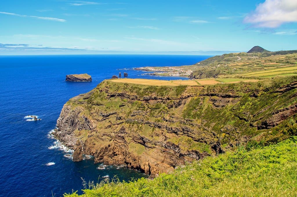 The view from the Ponta do Escalvado Miradouro