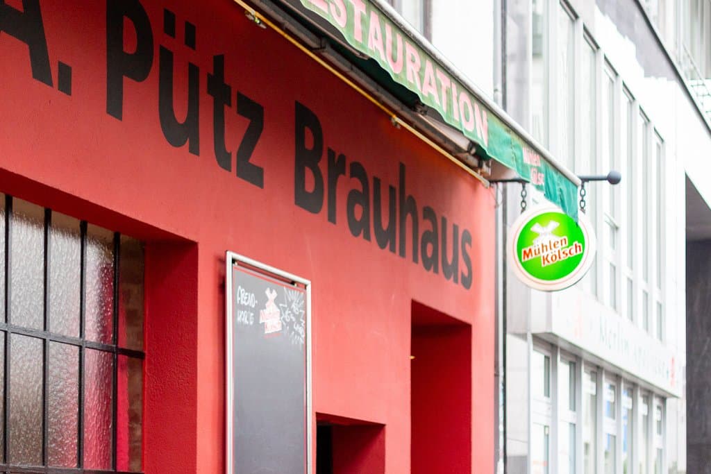 Brauhaus Pütz von außen