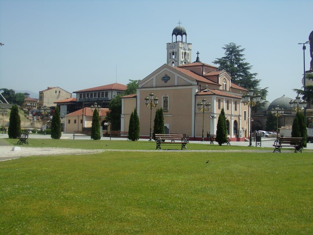 Eglise St Dimitri à Skopje 