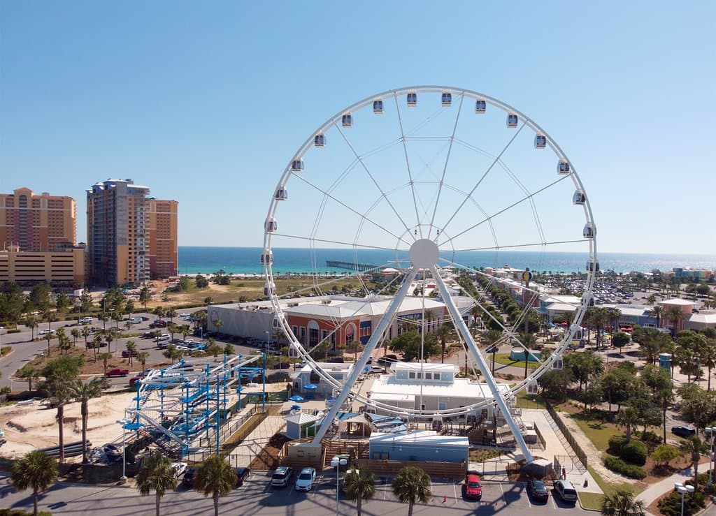 SkyWheel Panama City Beach, at Pier Park in Panama City Beach, FL. 