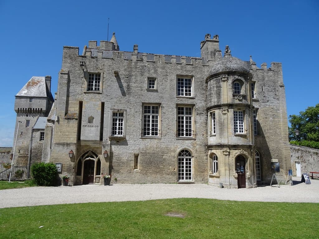 Creully Chateau Entrance