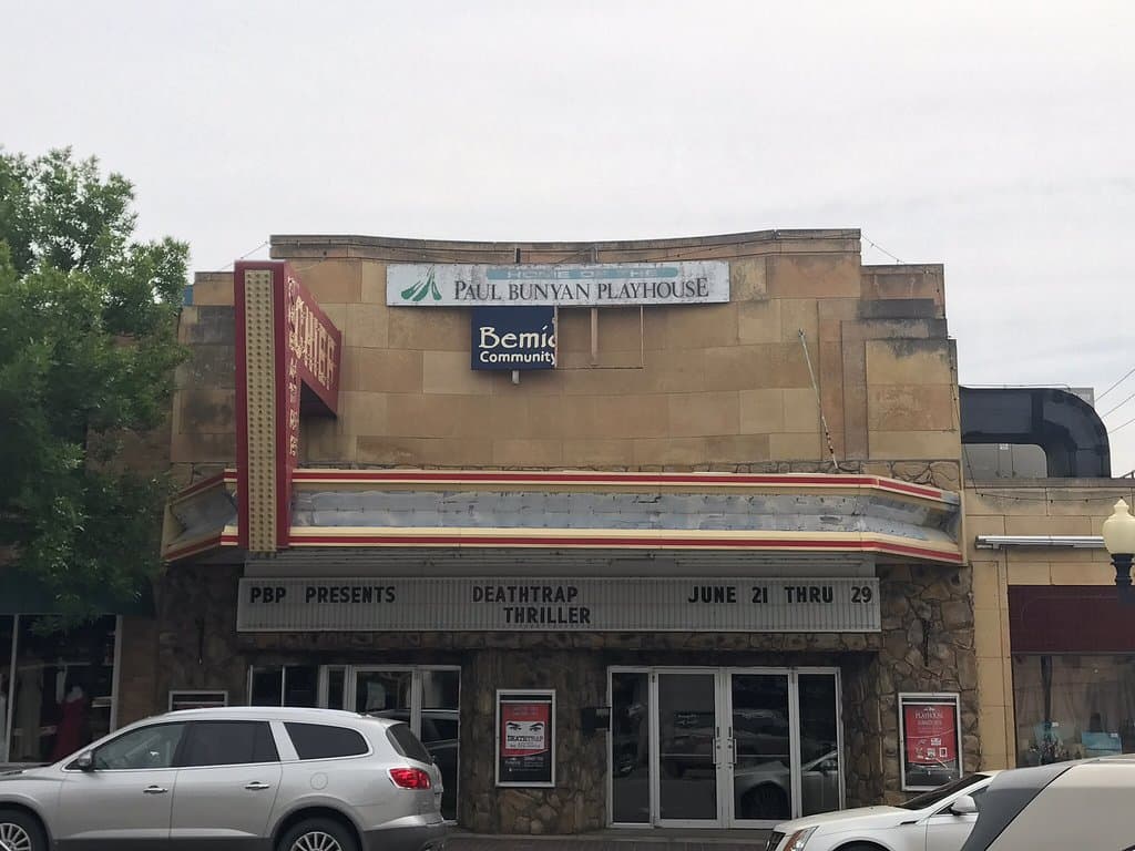 Historic theater in Bemidji hosts local productions.