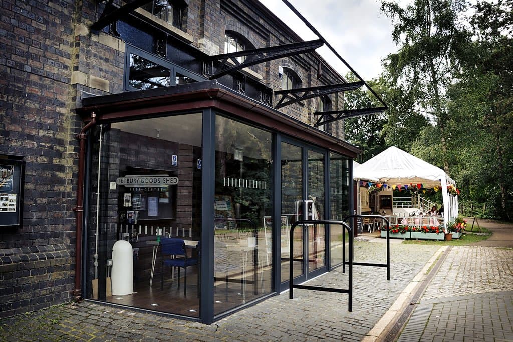 Tetbury Goods Shed Arts Centre and Whistle Stop Cafe