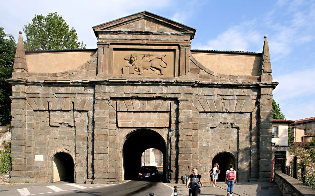 Vue de la porte Sant'Agostino