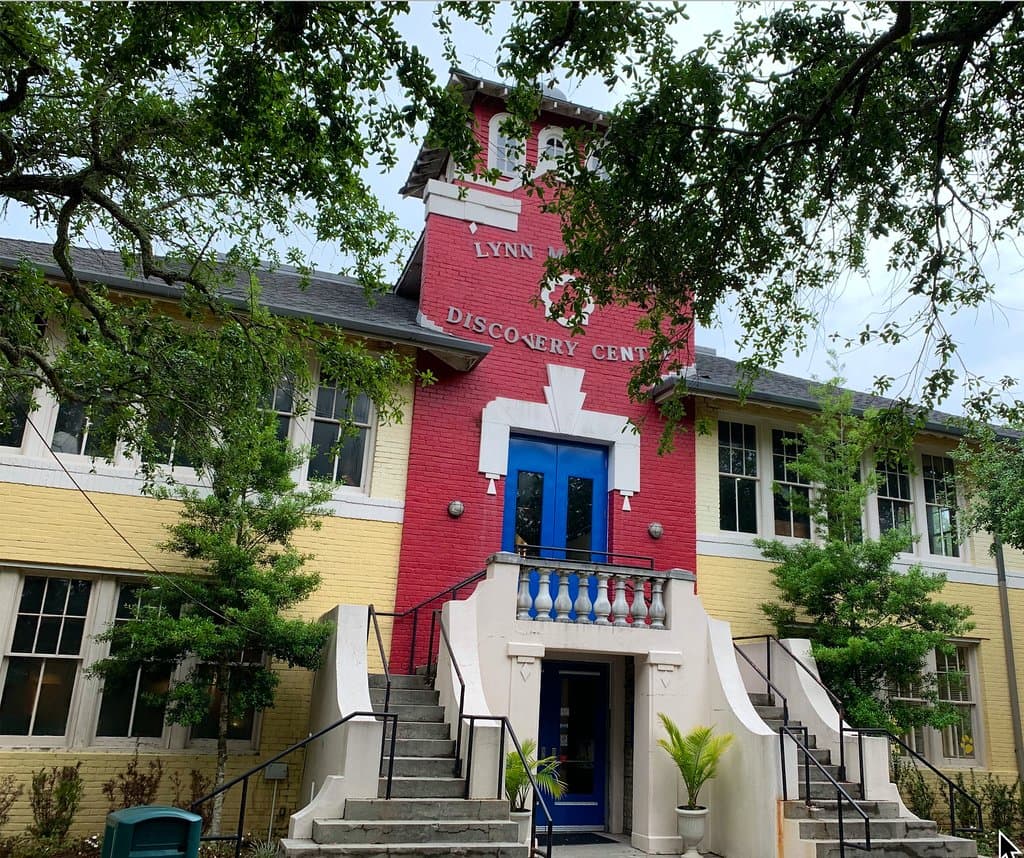 Front of museum building