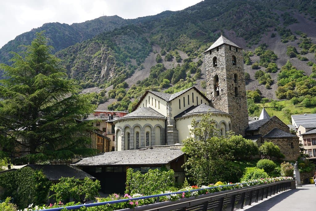 View from the Plaza del Poble.