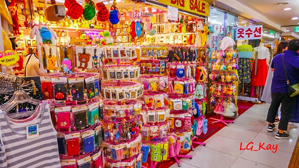 Myeongdong Station K-Pop Shops