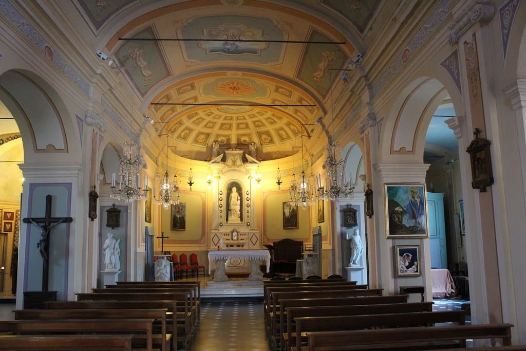 L'interno del Santuario