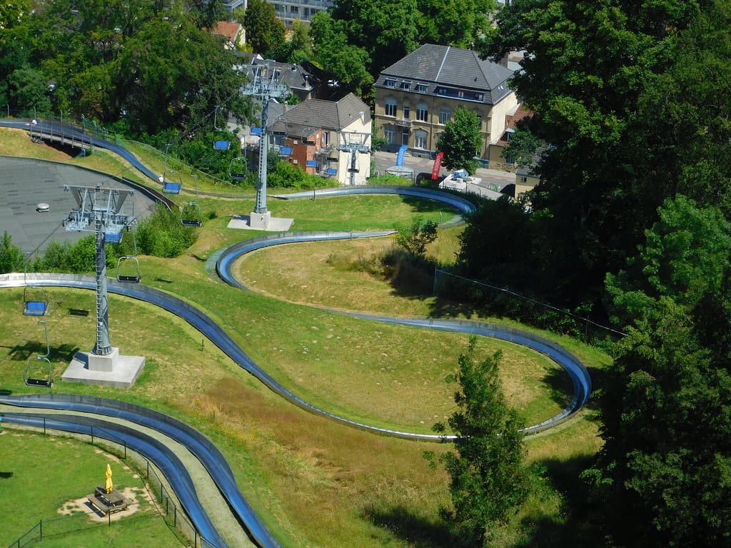 die Rodelbahn