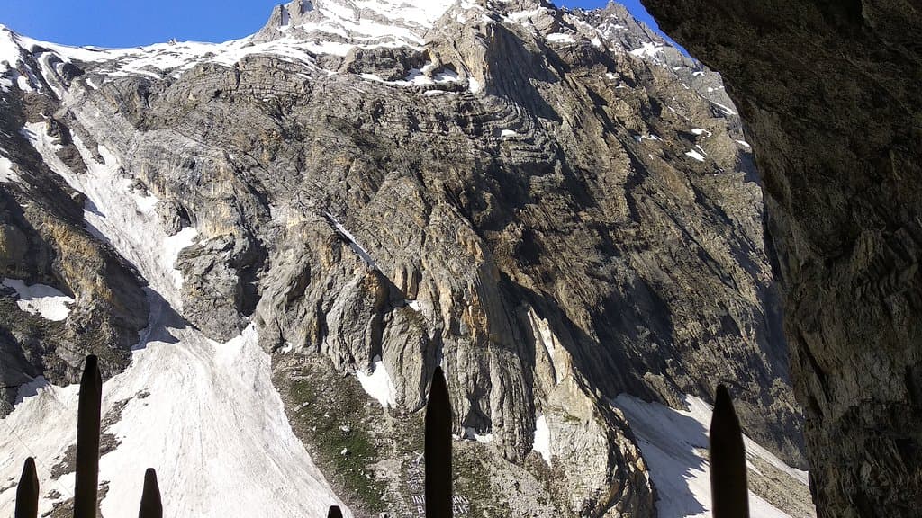 Sheshnag on Adjacent mountain