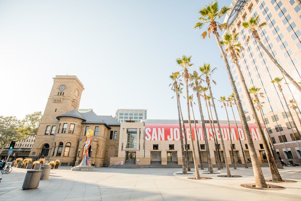 The San José Museum of Art is open Tuesday through Sunday from 11am - 5pm and open 8pm or later on the third Thursday and first Friday of every month. 

Admission is $10 for adults, $8 for seniors, and free to members, college students, youths and children 17 and under, and school teachers. Full details can be found at sjmusart.org/hours-and-admission.

Photo by Gary Sexton Photography.