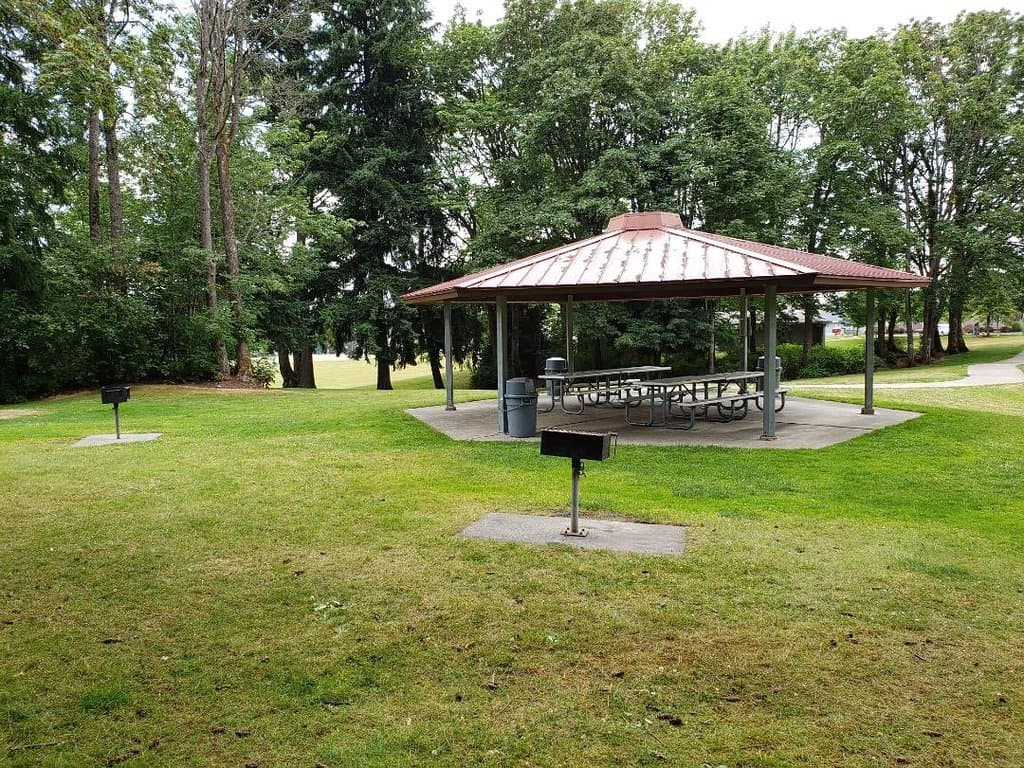 picnic area and barbecues