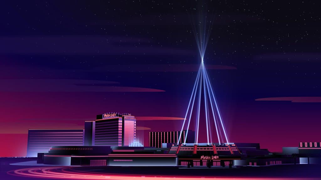 Follow the Lights to Mystic Lake Casino Hotel