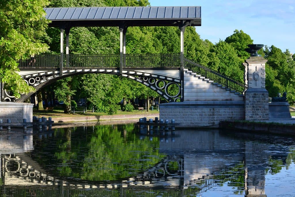 Лилль. Мост Наполеона через канал Дель