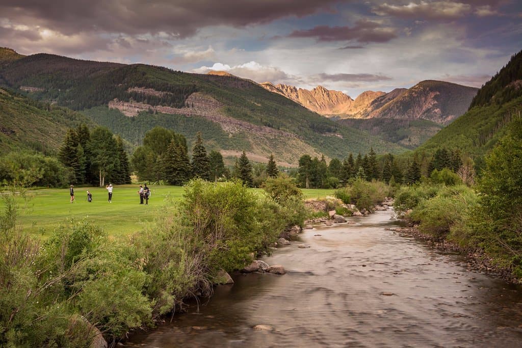 Scenic Gore Creek and Gore Mountain Rance