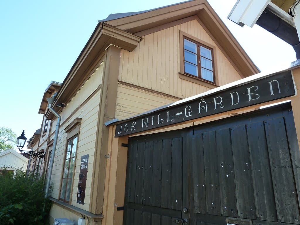 Joe Hill-gården i Gamla Gävle i Gävle