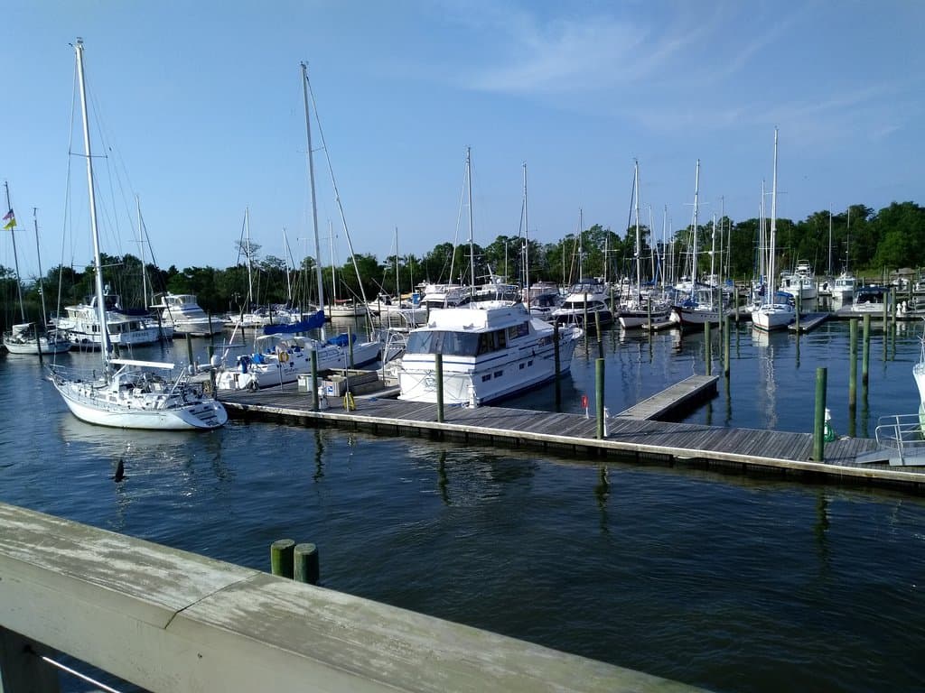 Bald Head Island Ferry @ Southport Marina....