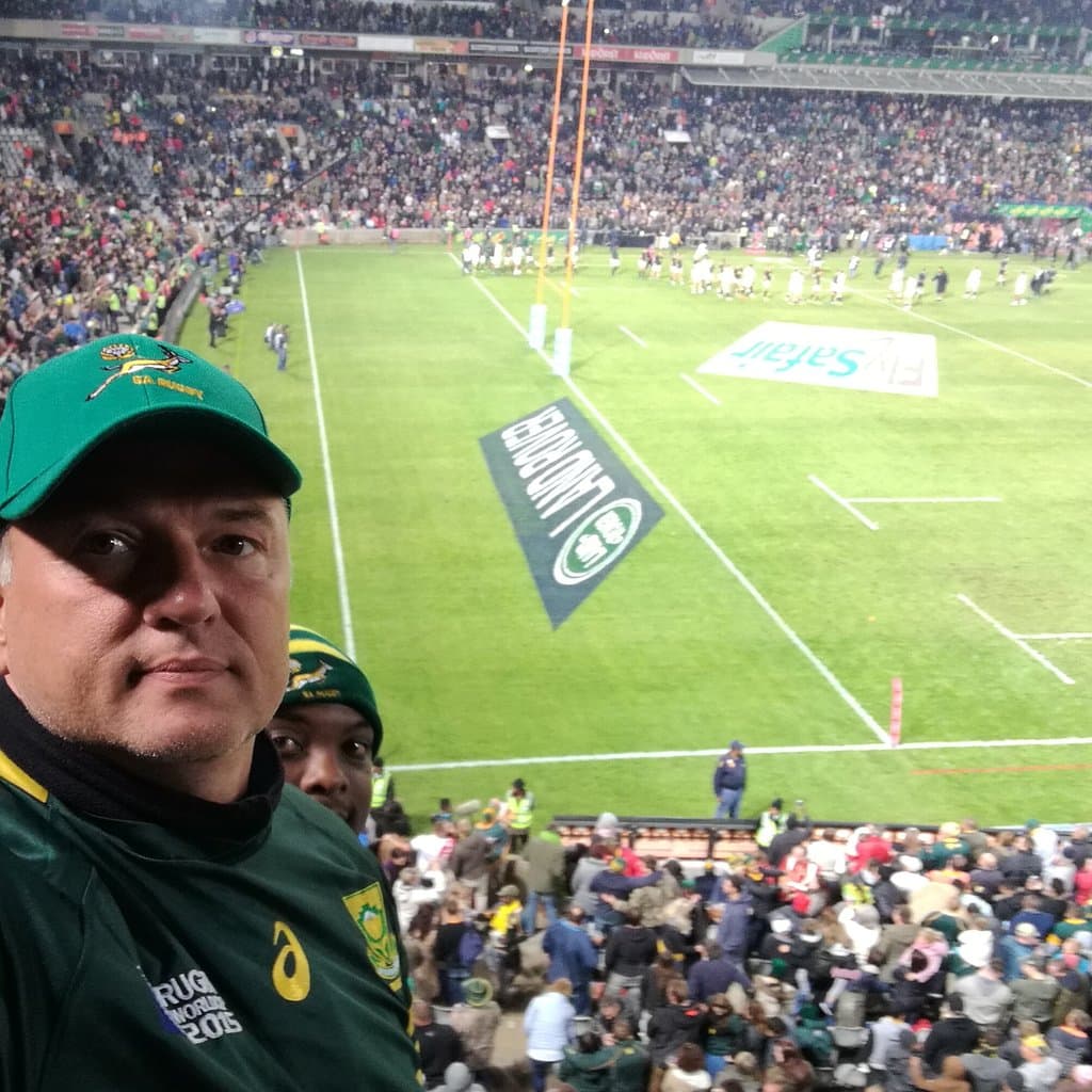 I'm a fun of Springbok SA team