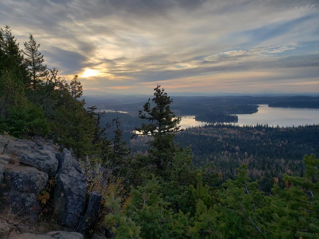 Teapot is the a great place to catch a northern sunrise!
