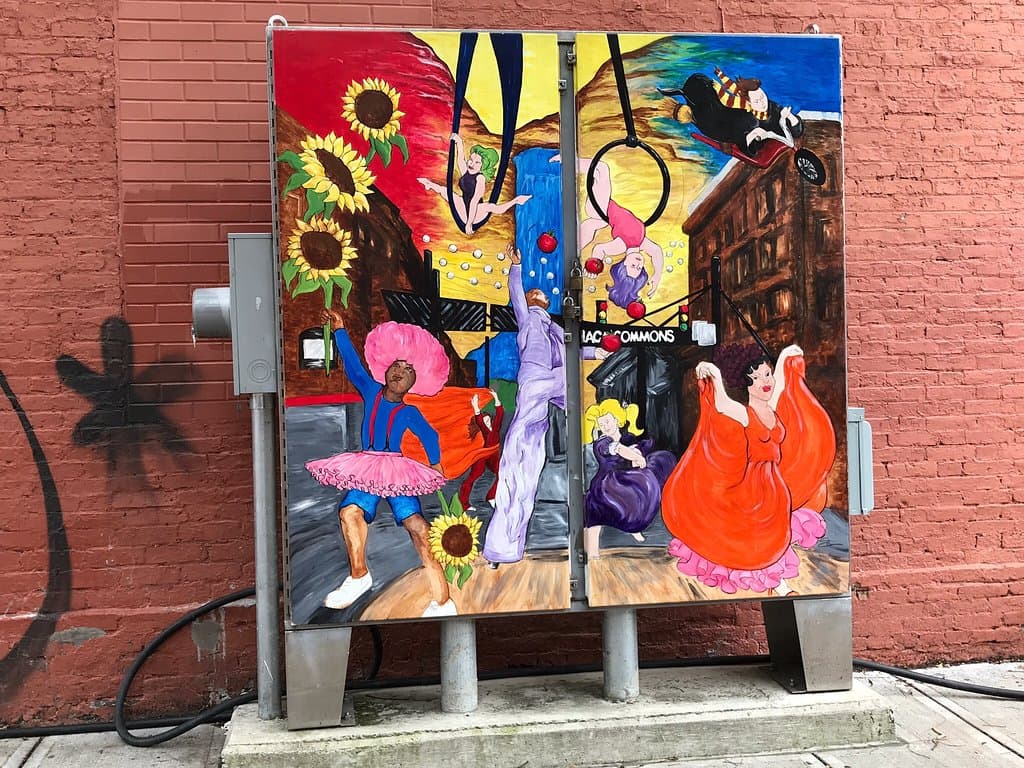 Artwork along the Carl Sagan planet walk
