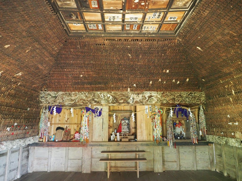 Giant Namahage Statues Oga Entrance