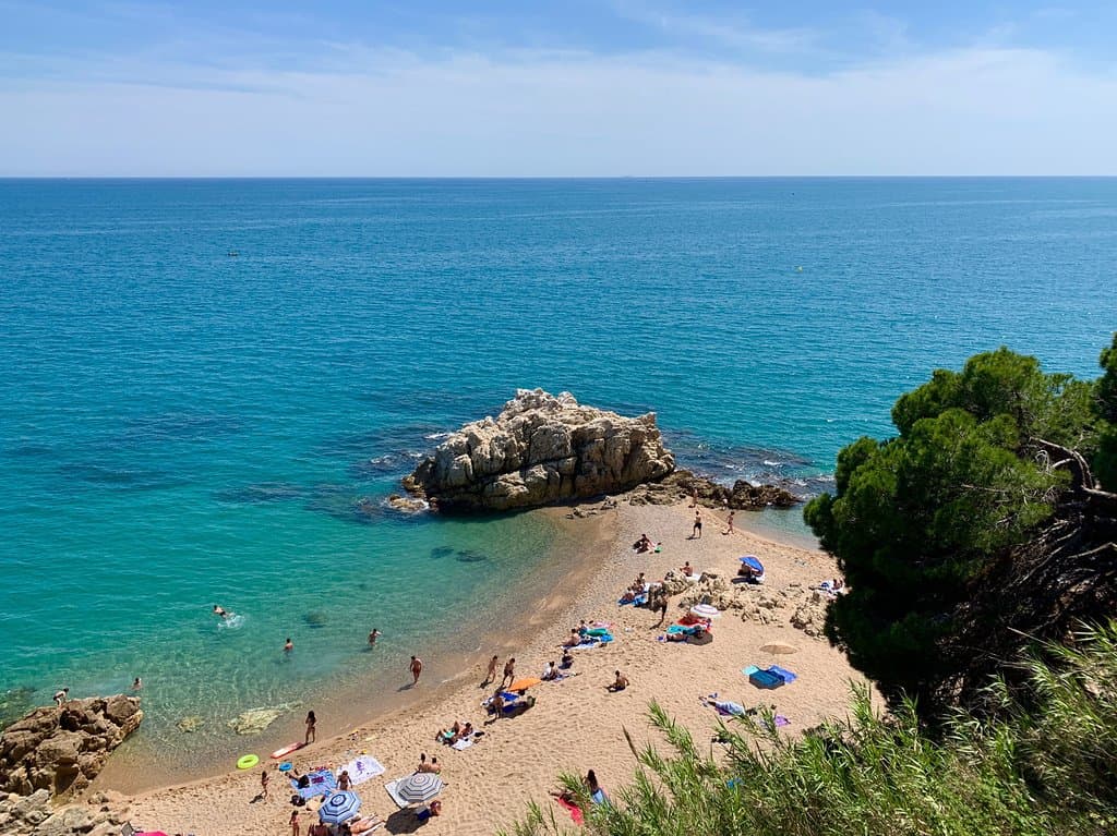 Platja de Roca Grossa Lloret de Mar