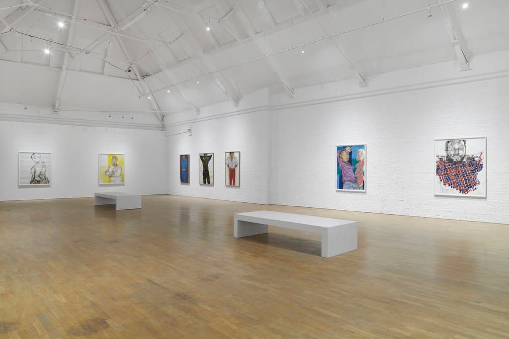 Claudette Johnson: I Came to Dance (1 June - 8 September 2019) installation view at Modern Art Oxford. Photo: Ben Westoby 