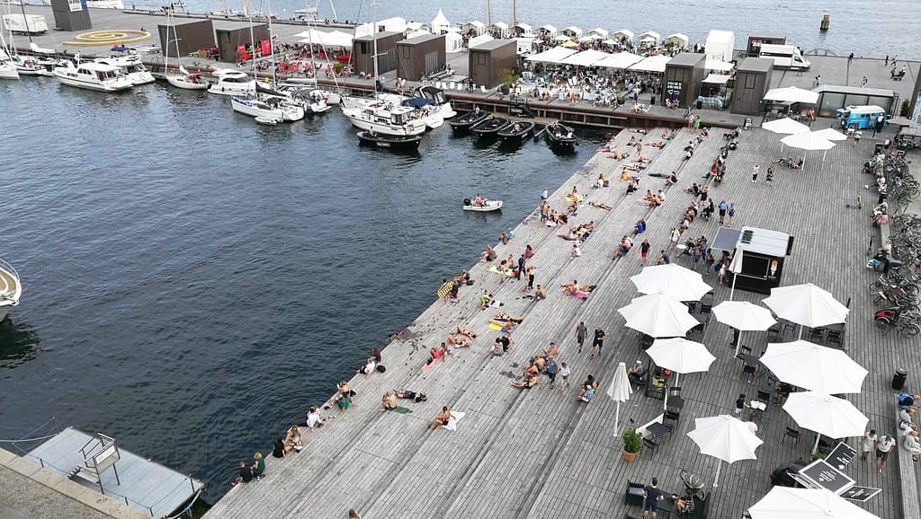 Seen from Scandic Front Hotel