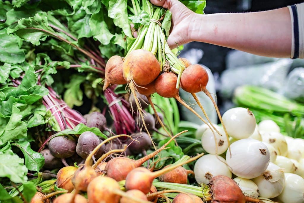 Local produce arriving fresh every week.