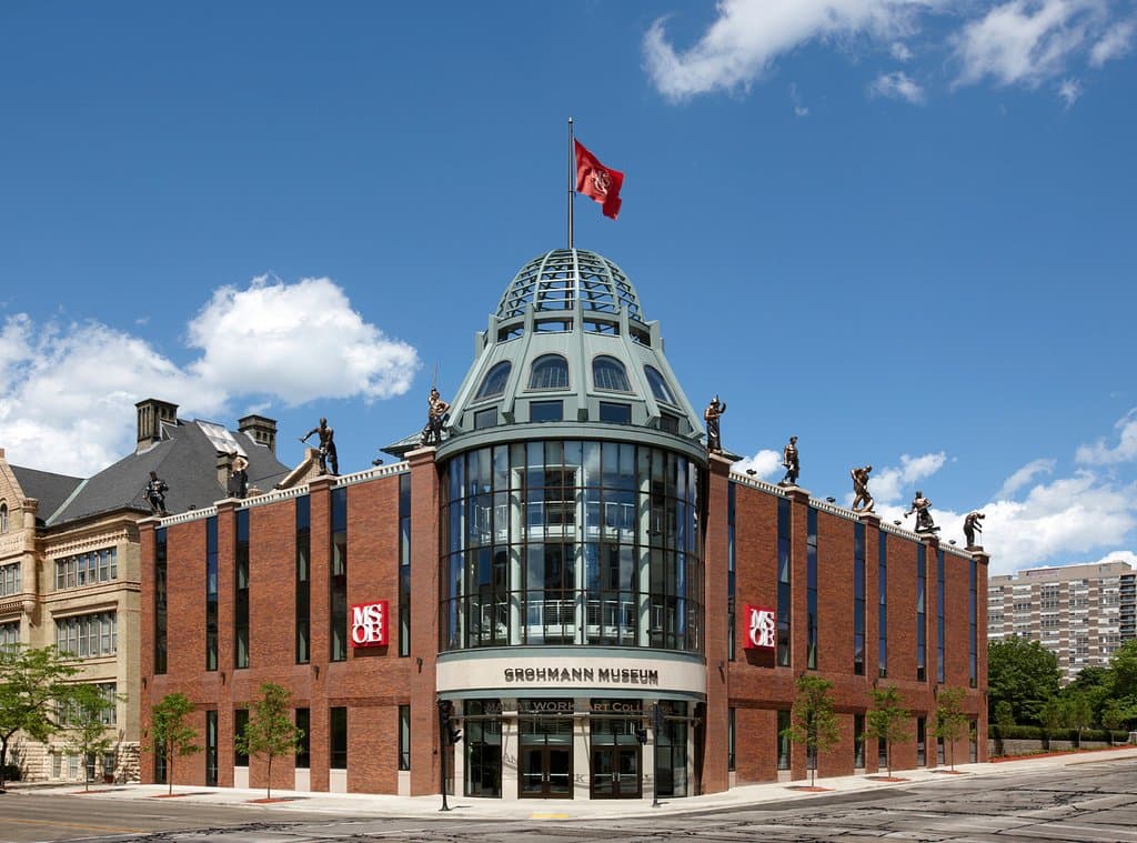 The Grohmann Museum on the campus of the Milwaukee School of Engineering.