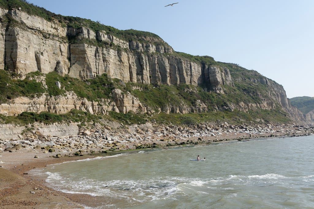 Next beach along (viewed from Rock-a-Nore)