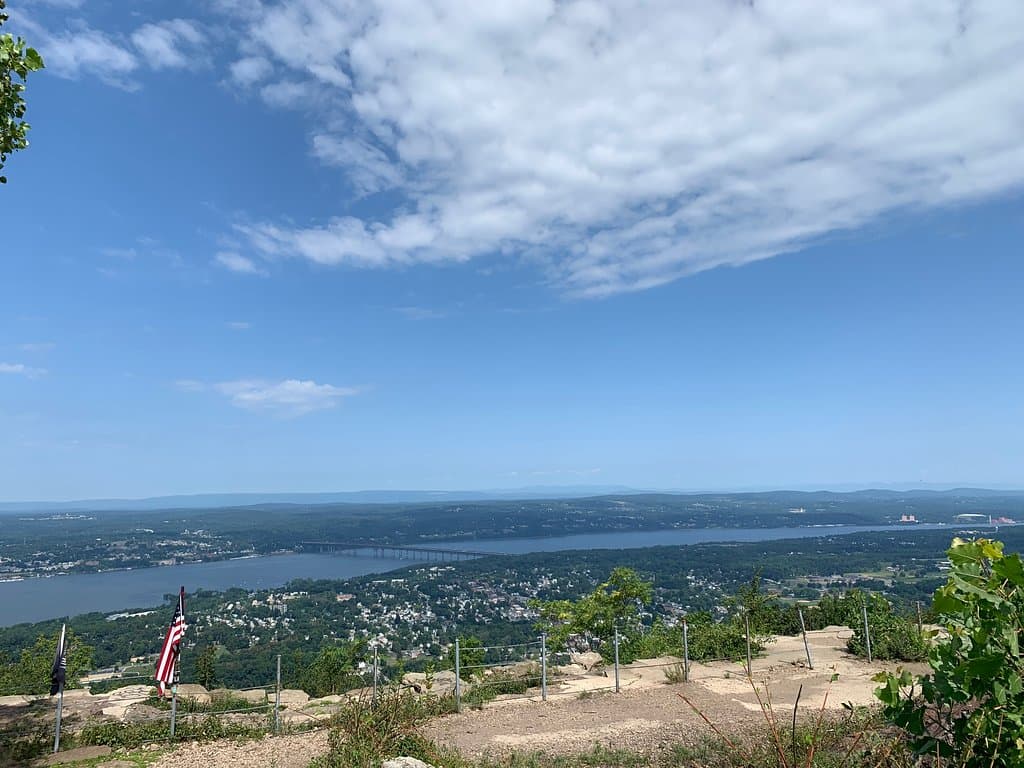 View of the Hudson from Mt Beacon