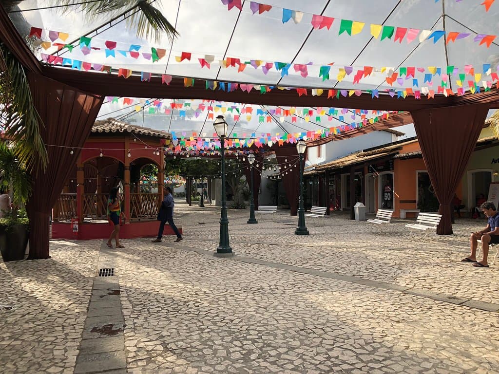 Calçadão da Praia da Vila