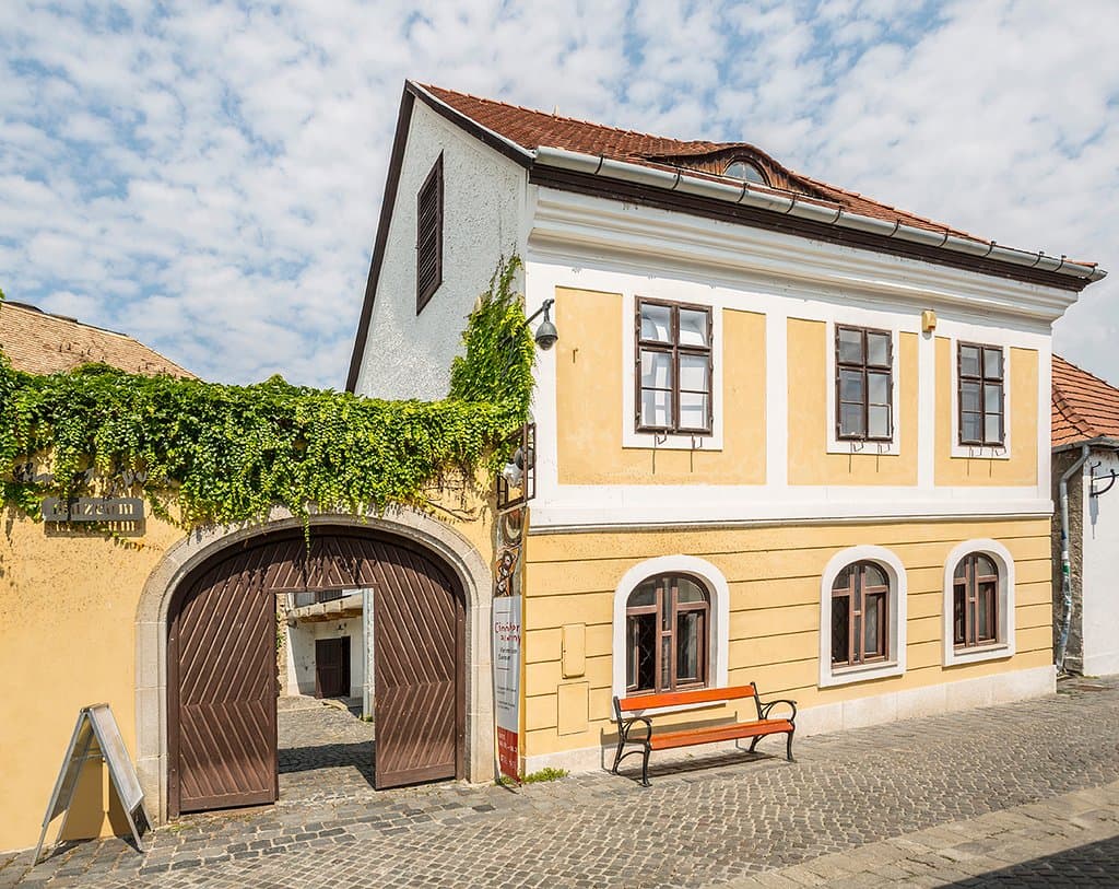 Az Ámos Imre – Anna Margit művészházaspár életművét bemutató múzeum 1984-ben nyitotta meg kapuit egy 18. századi belvárosi műemlék polgárházban. 