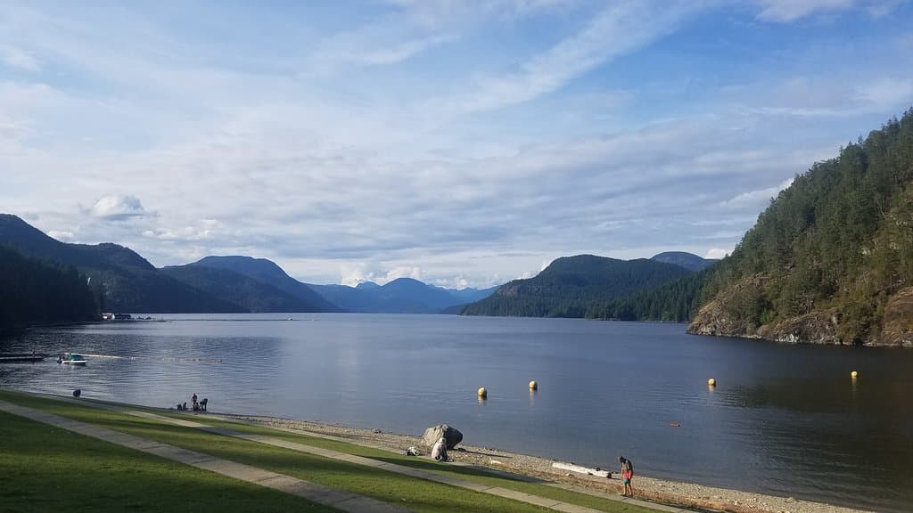 View from the car park