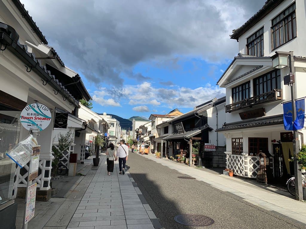 Nakamachi and Nawate Streets Matsumoto