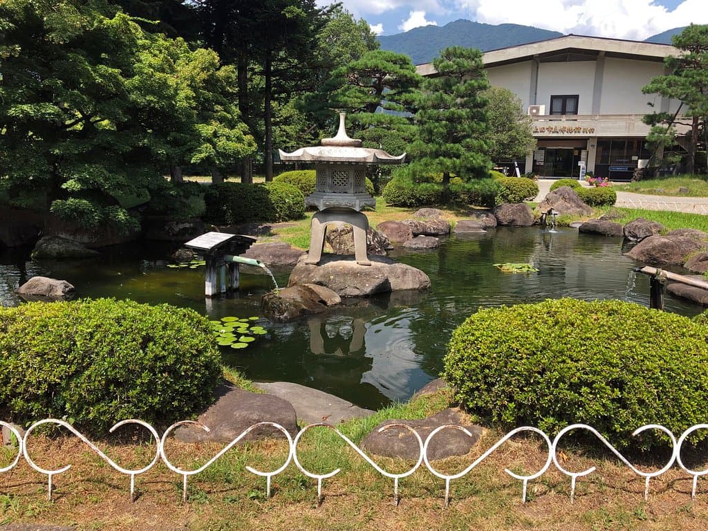 博物館の庭