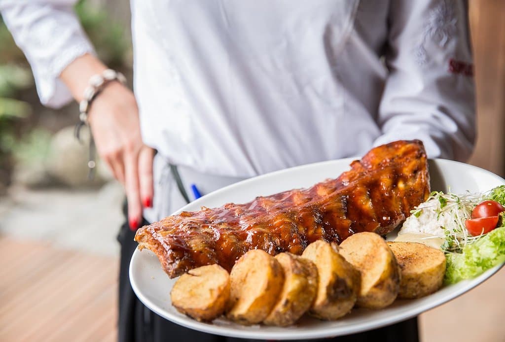 Grillowane żeberka w glazurze