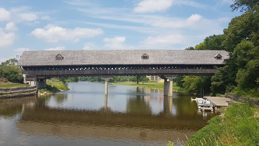 Bavarian Inn Holz Brucke Covered Bridge