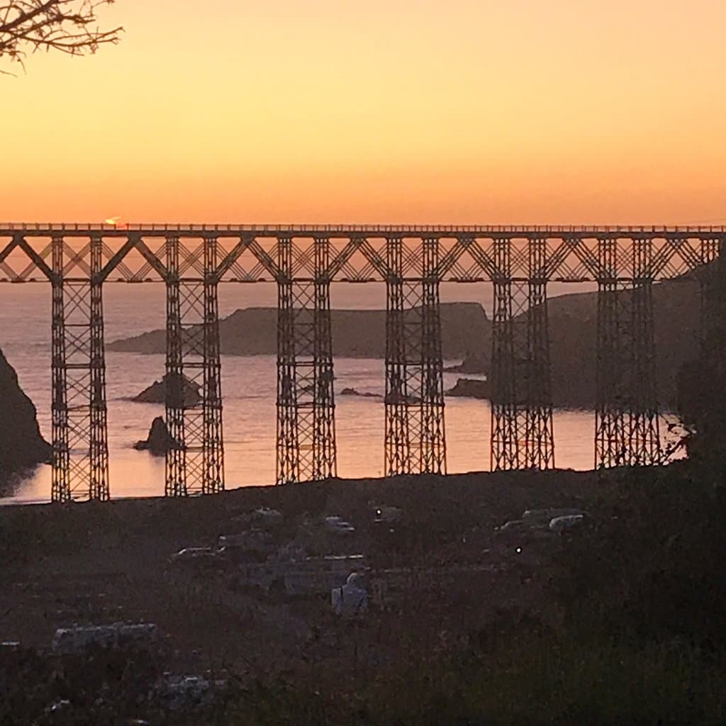 Albion River Bridge Albion California