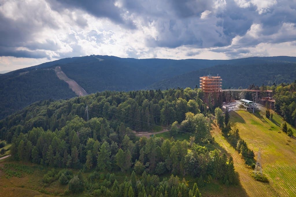 Wieża widokowa - Krynica Zdrój