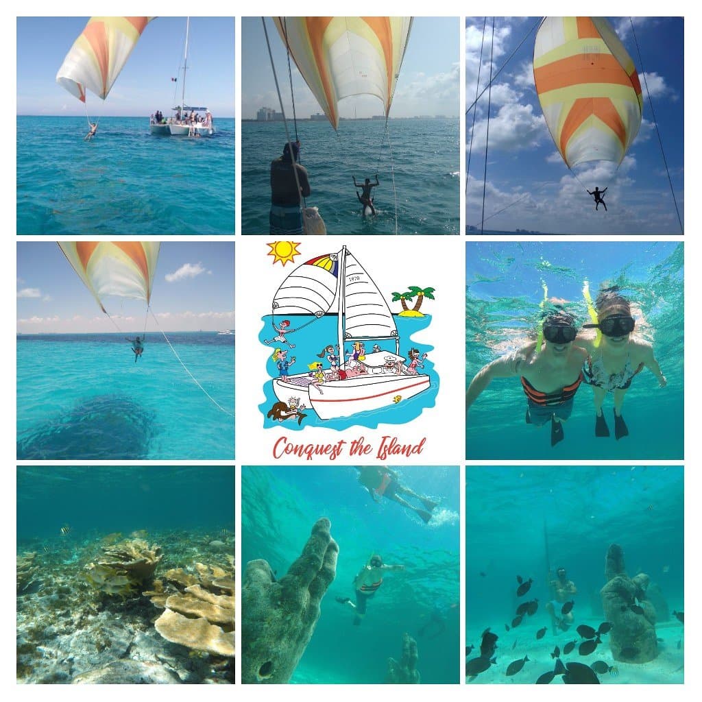 Snorkel y spinnaker excelente combinación