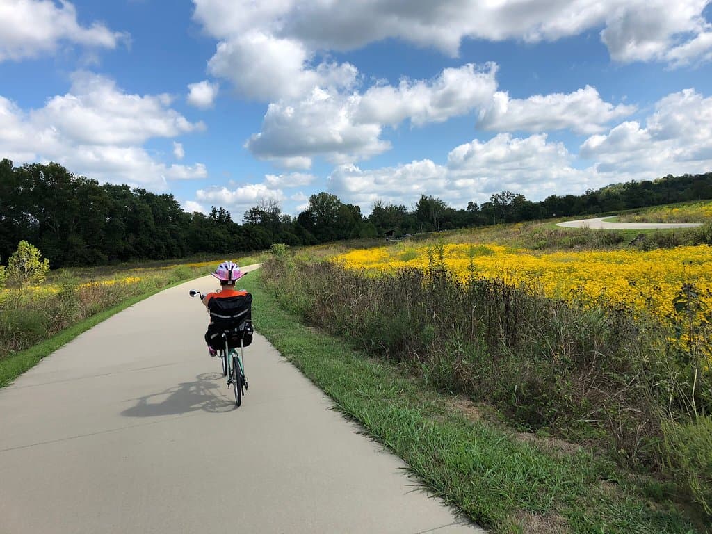 Views from the Floyd’s Fork section of the trail, September 2019. Very scenic.