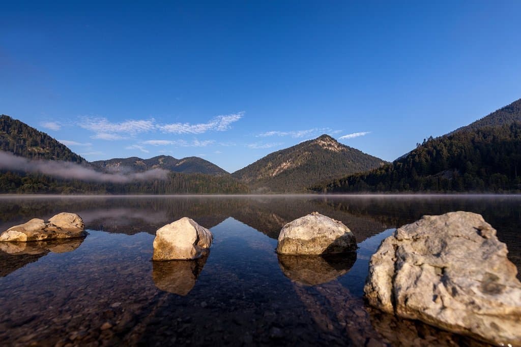 Weitsee im Dreiseengebiet im Sommer
Foto: Stockklauser