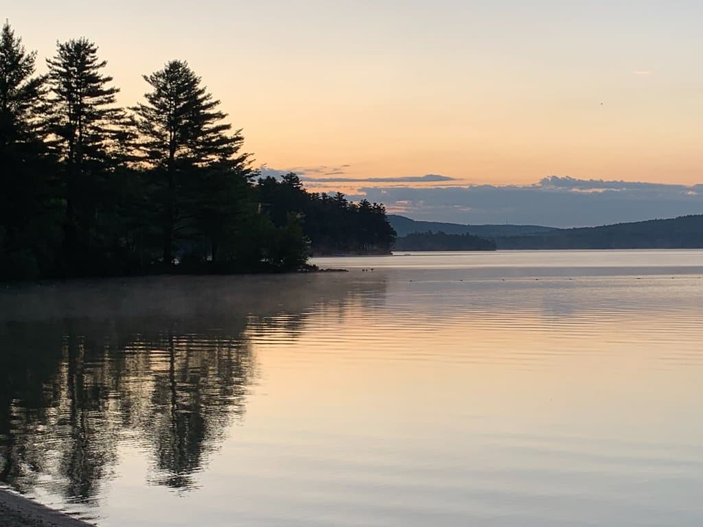 Beach at sunrise